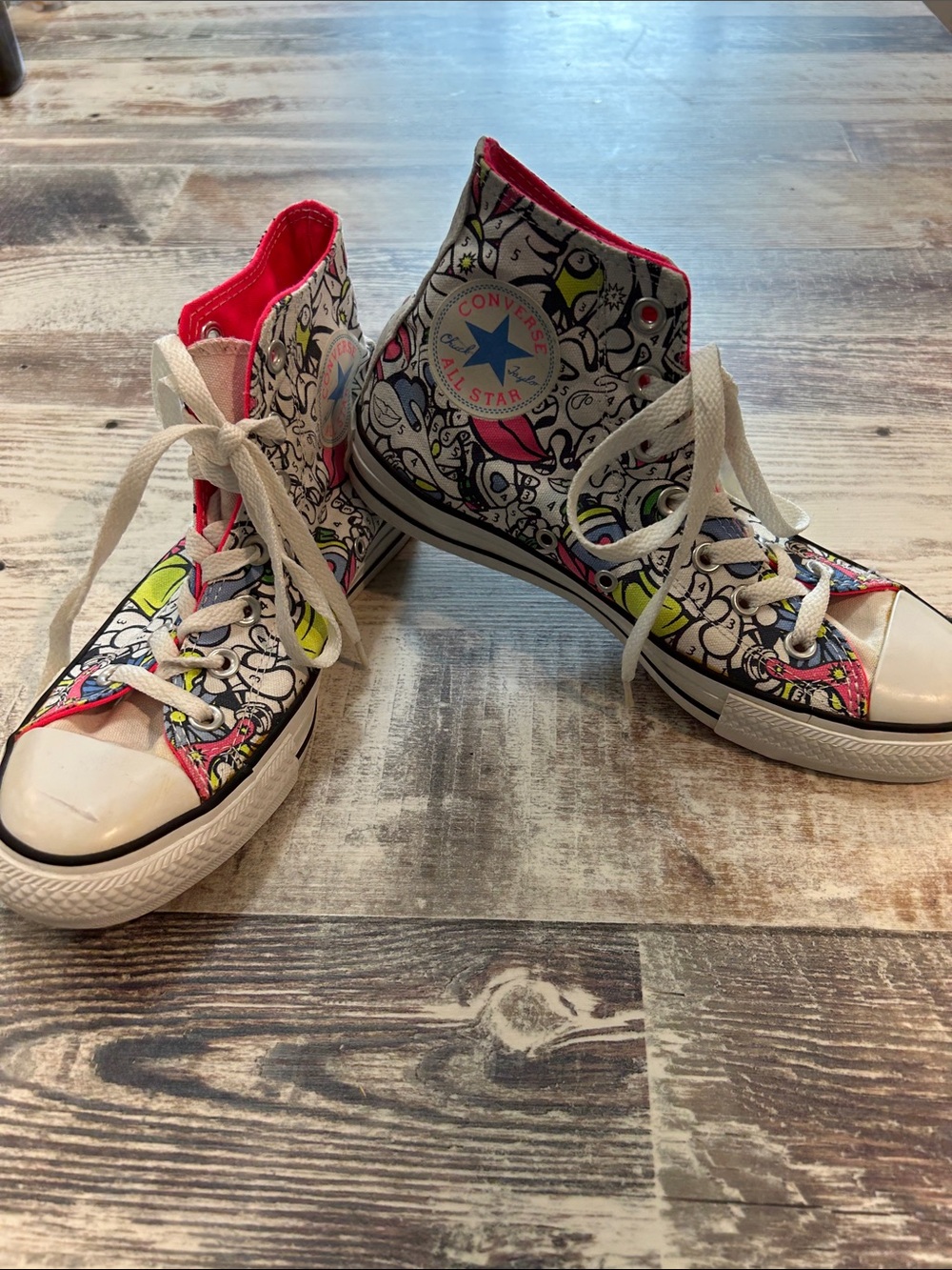 Converse High-Top Sneakers-Color-By-Number